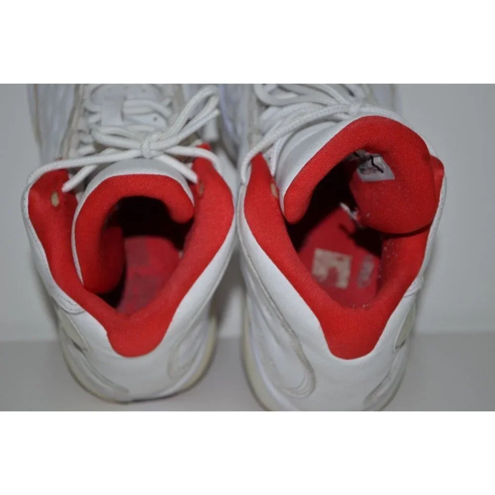 Nike Air Jordan 13 Retro History of‎ Flight White & Red 414574-103 Size 6Y